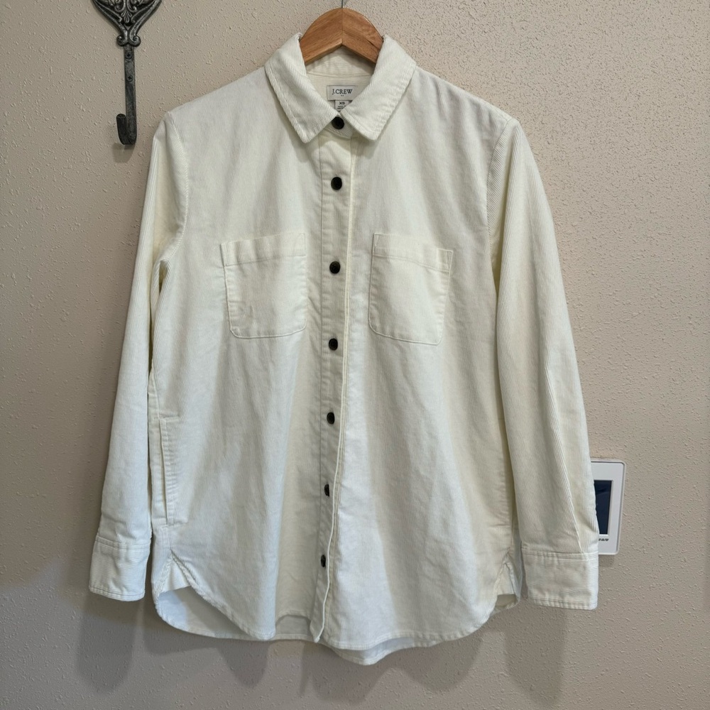 J. Crew Corduroy Shirt Jacket Shacket